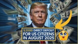 $2,000 Direct Deposit in August 2025 (1)